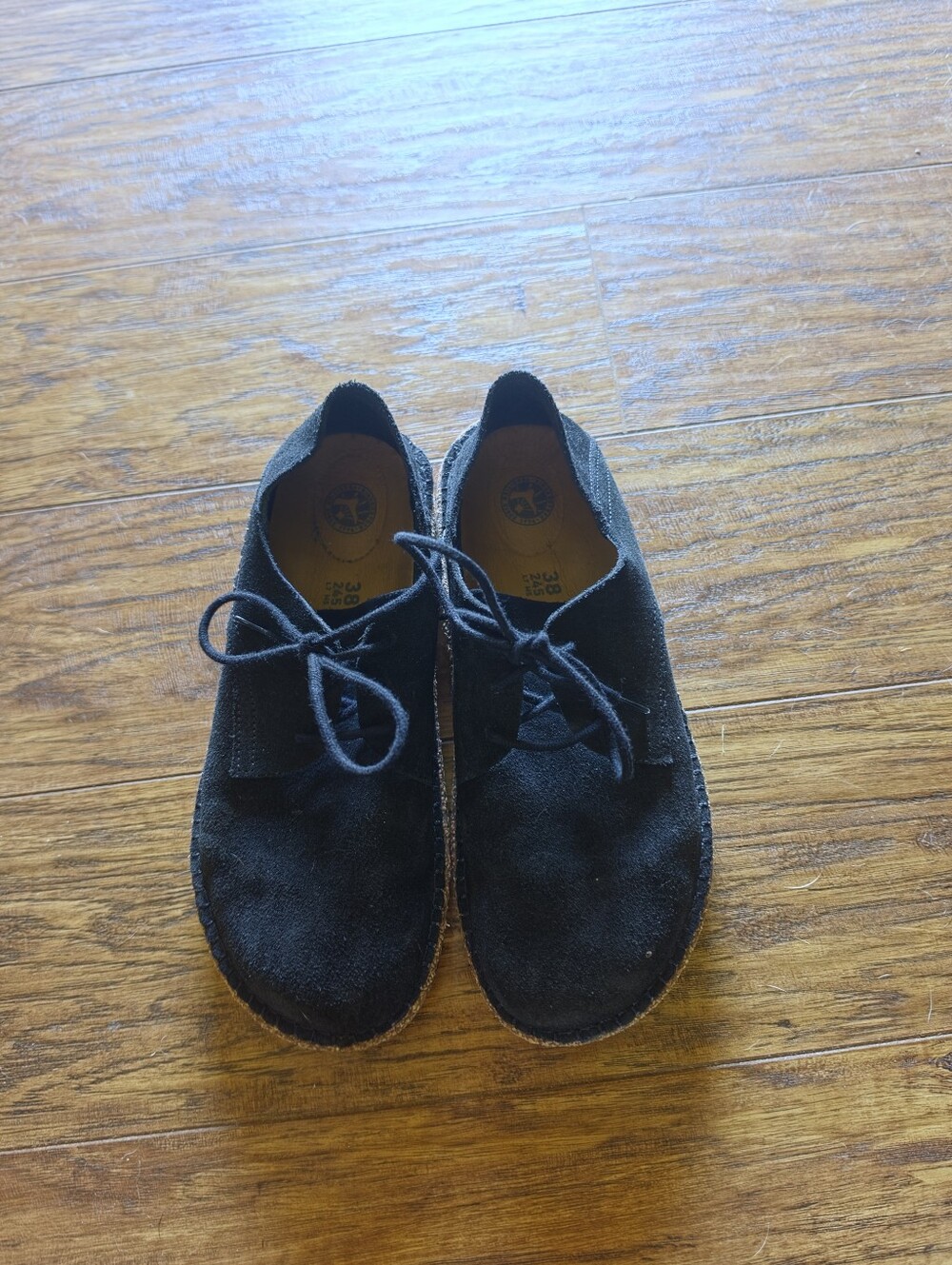 Birkenstock Black Suede Shoes